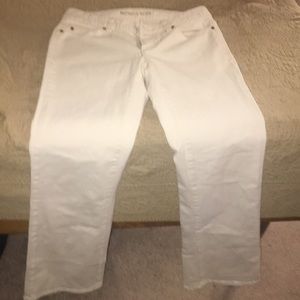 Ivory straight Michael Kors jeans